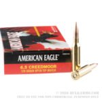 20 Rounds of 6.5 mm Creedmoor Ammo by Federal - 120gr OTM