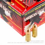 500 Rounds of 9mm Ammo by Federal American Eagle - 115gr FMJ - Image 2
