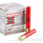 250 Rounds of .410 3" Ammo by Winchester - #6 shot