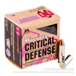 25 Rounds of .38 Spl Ammo by Hornady - Critical Defense Lite - 90gr FTX - Image 4
