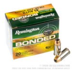 20 Rounds of .45 ACP Ammo by Remington Golden Saber Bonded - 230gr BJHP - Image 3
