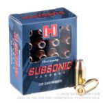 20 Rounds of .45 ACP Ammo by Hornady Subsonic - 230gr JHP - Image 4