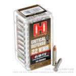 500 Rounds of .22 WMR Ammo by Hornady Critical Defense - 45gr FTX - Image 2