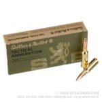 20 Rounds of 6.5 Grendel Ammo by Sellier & Bellot - 124gr FMJ - Image 4