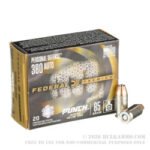 20 Rounds of .380 ACP Ammo by Federal Punch - 85gr JHP - Image 4
