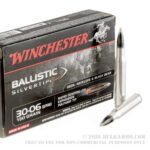 20 Rounds of 30-06 Springfield Ammo by Winchester Ballistic Silvertip - 150gr Polymer Tipped - Image 4