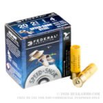 25 Rounds of 20ga Ammo by Federal Speed-Shok - 2-3/4" 3/4 ounce #4 shot - Image 4