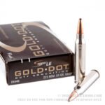 20 Rounds of .223 Ammo by Speer Gold Dot - 55gr SP