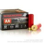 250 Rounds of 12ga Ammo by Winchester AA Xtra-Lite - 1 ounce #9 shot