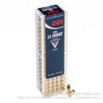 100 Rounds of .22 Short Ammo by CCI - 29gr LRN Subsonic - Image 4