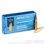 20 Rounds of 6.8 SPC Ammo by Prvi Partizan - 115gr FMJBT - Image 4