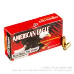 50 Rounds of 9mm Ammo by Federal American Eagle - 124gr TMJ - Non-Tox - Image 4