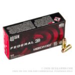 1000 Rounds of .40 S&W Ammo by Federal - 165gr FMJ - Image 4