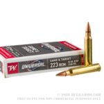 1000 Rounds of .223 Ammo by Winchester Universal Game & Target - 55gr BTHP - Image 4
