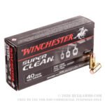 50 Rounds of .40 S&W Ammo by Winchester Super Clean - 120gr FMJ - Image 3