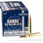 500 Rounds of .300 AAC Blackout Ammo by Fiocchi - 150gr FMJ