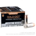 200 Rounds of .40 S&W Ammo by Speer Gold Dot - 180gr JHP - Image 4