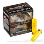 25 Rounds of 20ga Ammo by Federal High Over All - 7/8 ounce #8 shot - Image 4