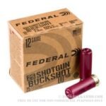 25 Rounds of 12ga Ammo by Federal - 00 Buck - Image 4