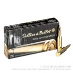 20 Rounds of 6.5 Creedmoor Ammo by Sellier & Bellot - 156gr SP - Image 4