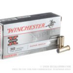 50 Rounds of .38 Spl Ammo by Winchester Super-X - 148gr Lead Wadcutter - Image 2
