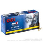 200 Rounds of .22 WMR Ammo by CCI Maxi-Mag MeatEater - 40gr JHP - Image 2