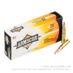 20 Rounds of .223 Rem Ammo by Armscor USA - 62gr Bonded PSP - Image 4