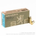 50 Rounds of 9mm Subsonic Ammo by Sellier & Bellot - 140gr FMJ - Image 4