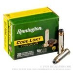 20 Rounds of .357 Mag Ammo by Remington Core-Lokt - 180gr JHP - Image 3