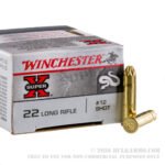 50 Rounds of .22 LR Ammo by Winchester - #12 shot - Image 3