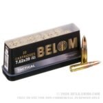480 Rounds of 7.62x39 Ammo by Belom - 123gr FMJ - Image 4