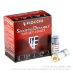 25 Rounds of 12ga Ammo by Fiocchi - 2-3/4" 1 ounce #8 shot - Image 4