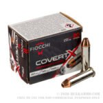 20 Rounds of .357 Mag Ammo by Fiocchi CovertX - 125gr JHP - Image 3