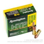 20 Rounds of 9mm Ammo by Remington HTP - 147gr JHP - Image 4