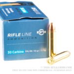500 Rounds of .30 Carbine Ammo by Prvi Partizan - 110gr FMJ