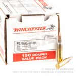 600 Rounds of 5.56x45 Ammo by Winchester USA - 55gr FMJ
