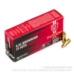 1000 Rounds of .25 ACP Ammo by Fiocchi - 50gr FMJ - Image 3
