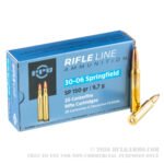200 Rounds of 30-06 Springfield Ammo by Prvi Partizan - 150gr SP - Image 4