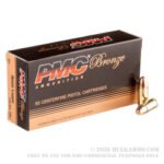 50 Rounds of 9mm Ammo by PMC - 124gr FMJ - Image 4