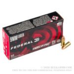 1000 Rounds of 9mm Ammo by Federal American Eagle - 124gr FMJ - Image 4