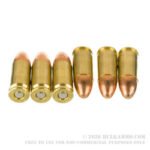 1000 Rounds of 9mm Ammo by Federal American Eagle - 124gr FMJ - Image 3