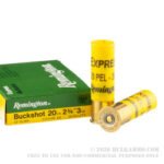 5 Rounds of 20ga Ammo by Remington Express - #3 Buck