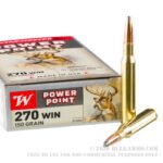 20 Rounds of .270 Win Ammo by Winchester Super-X - 130gr PP
