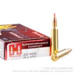 50 Rounds of .223 Ammo by Fiocchi - 50gr Varmint Grenade