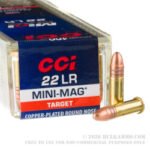 5000 Rounds of .22 LR Ammo by CCI Mini-Mag - 40gr CPRN