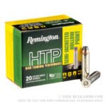 20 Rounds of .357 Mag Ammo by Remington HTP - 110gr SJHP - Image 4