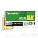 1000 Rounds of .38 Spl Ammo by Remington - 130gr MC - Image 4