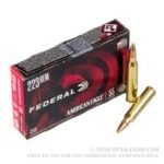 1000 Rounds of .223 Ammo by Federal American Eagle - 55gr FMJBT - Image 4