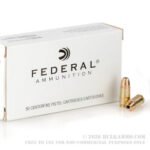 50 Rounds of 9mm Ammo by Federal - 115gr JHP HI-SHOK - Image 3