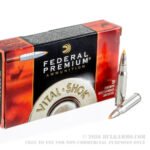 20 Rounds of .308 Win Ammo by Federal Vital-Shok - 180gr Trophy Bonded Tip - Image 4